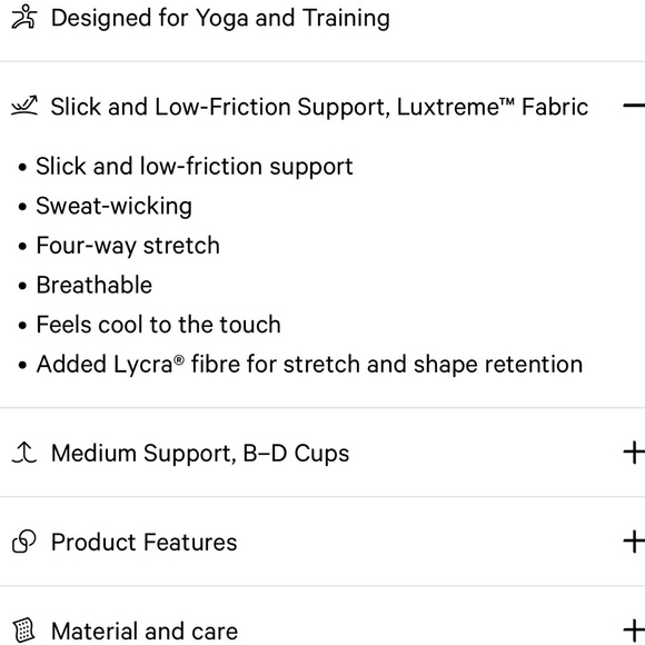 NWT black / grey Lululemon energy bra (size: 6) - Picture 6 of 7